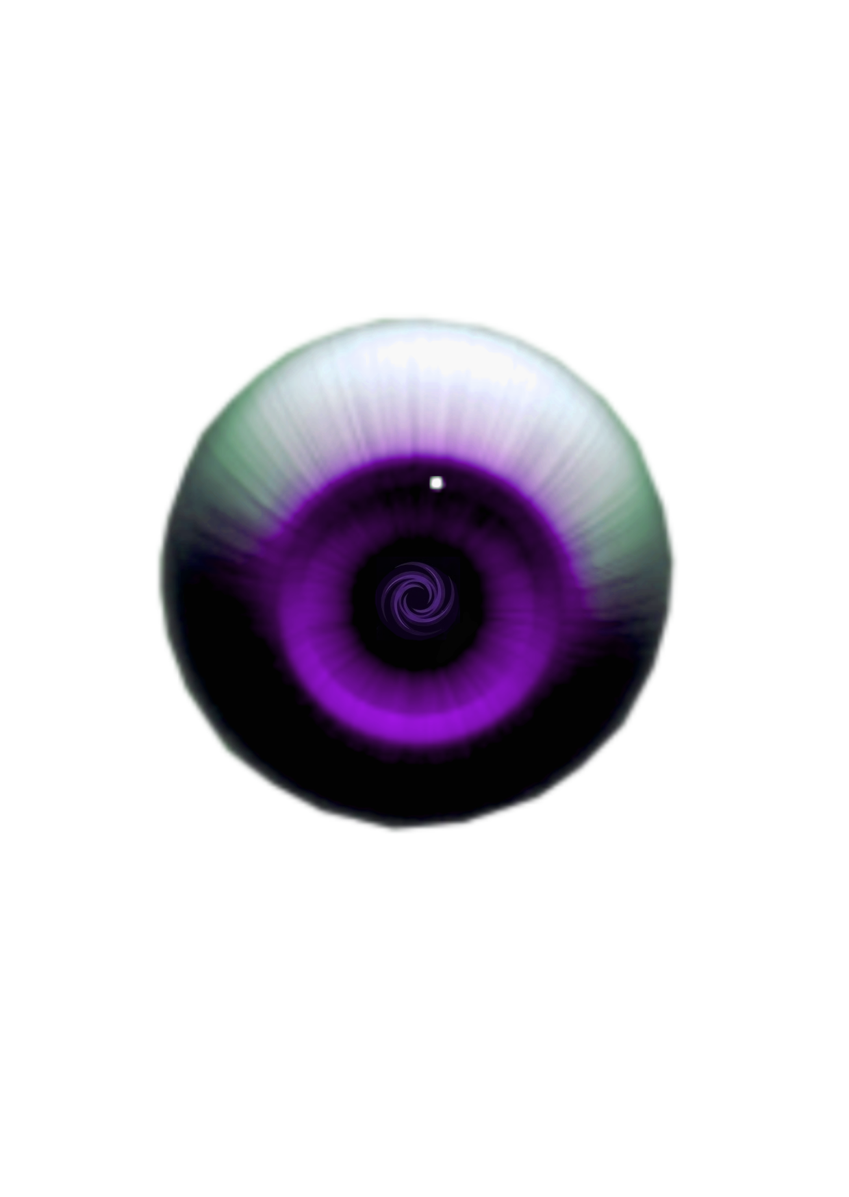 Purple eye